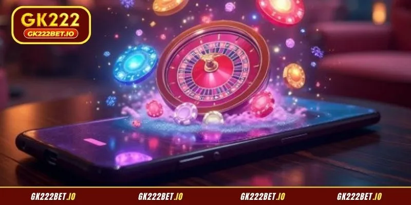 Optimized navigation bar showing various categories of games