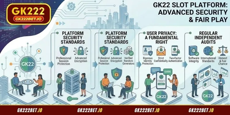 Professional security standards protect every user session